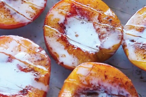 Creamy-Pan-Fried-Peaches-Banner
